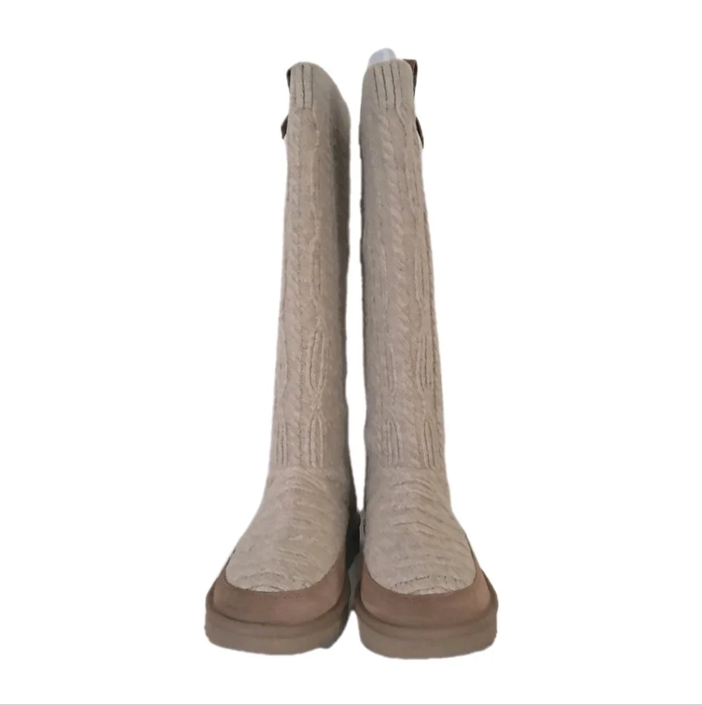 UGG Classic Tall Cabelle Knit Boots